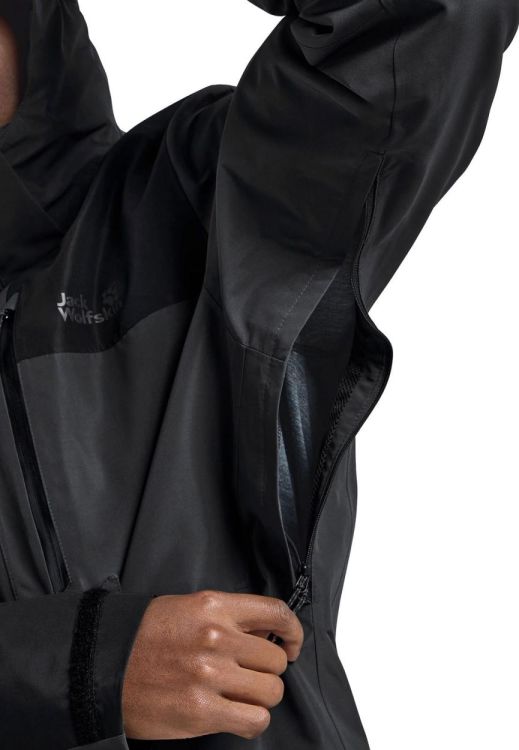JACK WOLFSKIN JACK WOLFSKIN  JASPER 2L JKT M  (zwart) - De Peperstraat (Poperinge)