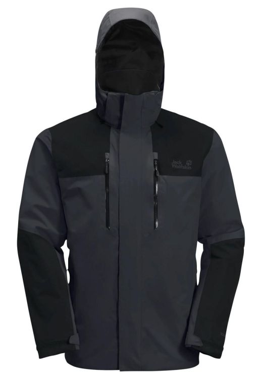 JACK WOLFSKIN JACK WOLFSKIN  JASPER 2L JKT M  (zwart) - De Peperstraat (Poperinge)