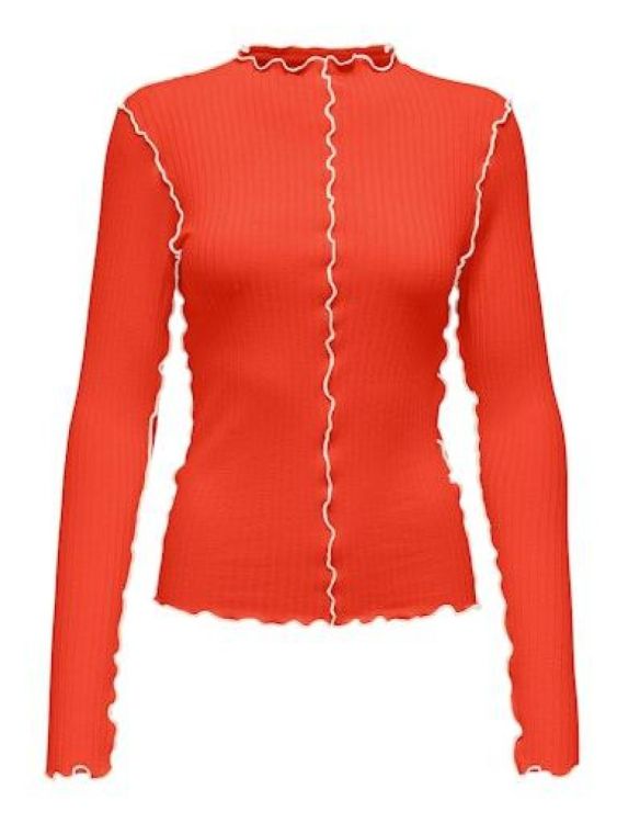 JACQUELINE de YONG JDY THIRT LANGE MOUW  (oranje) - De Peperstraat (Poperinge)