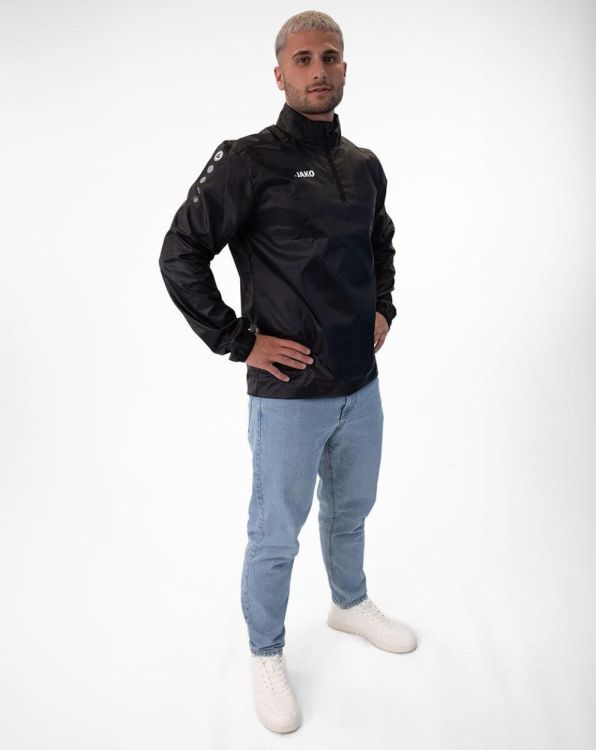 JAKO JAKO REGENZIP TEAM  (zwart) - De Peperstraat (Poperinge)