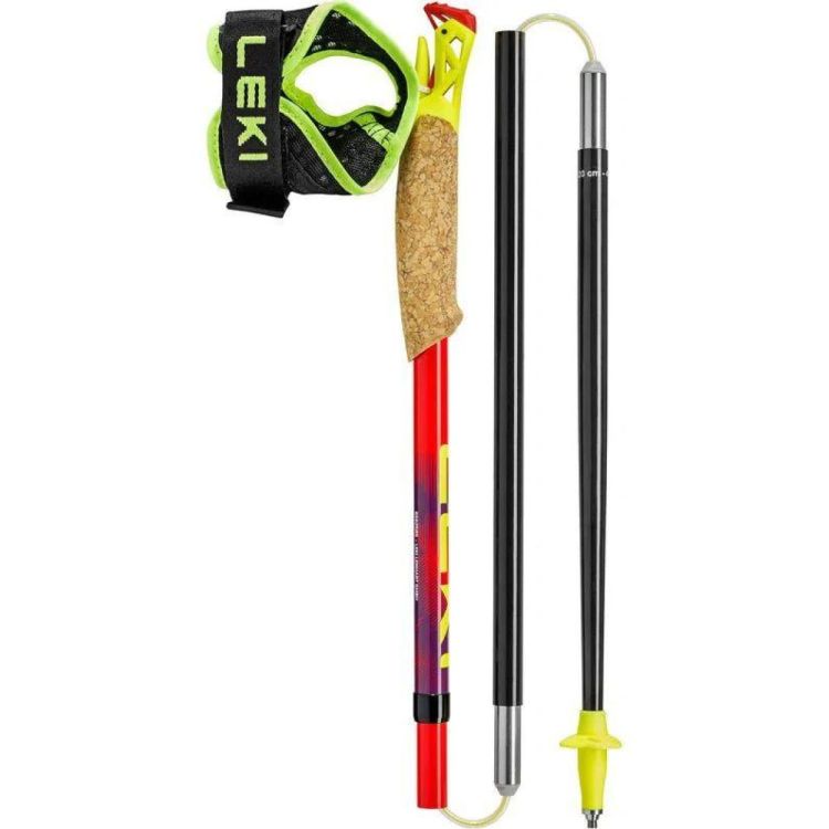 LEKI Leki Ultratrail FX.One bright-red/violet/neonyellow  - De Peperstraat (Poperinge)