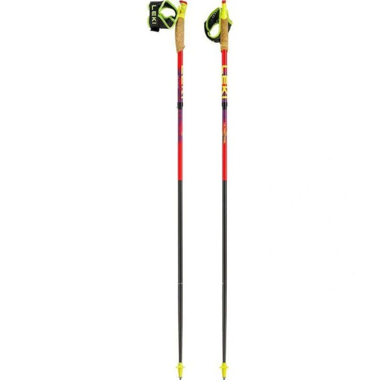 LEKI Leki Ultratrail FX.One bright-red/violet/neonyellow  - De Peperstraat (Poperinge)