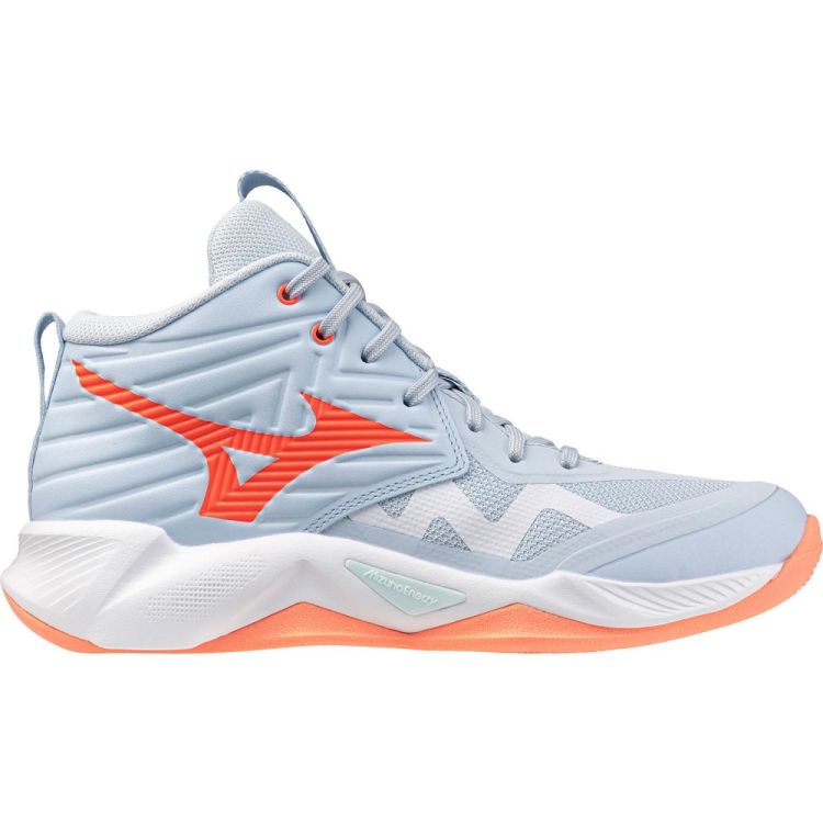 MIZUNO MIZUNO WAVE MOMENTUM PRO MID(W)  (blauw) - De Peperstraat (Poperinge)