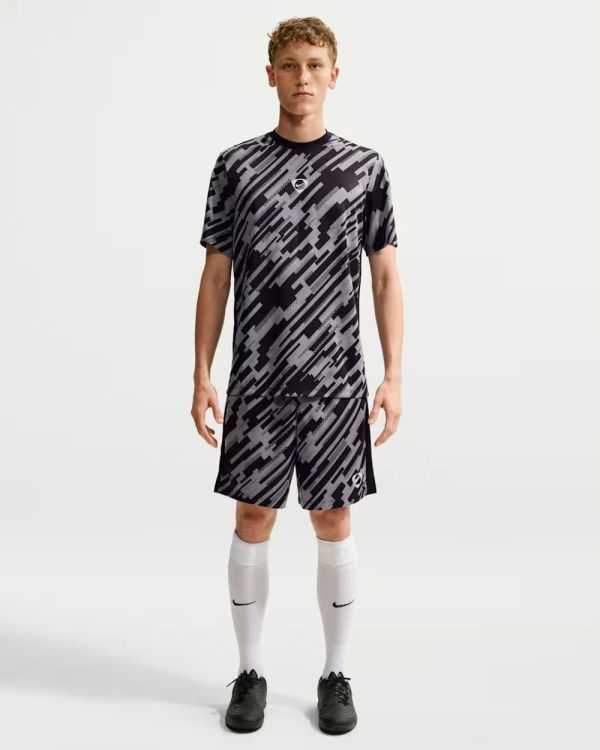 NIKE NIKE M NK DF ACD+ SS TOP AOP  (zwart) - De Peperstraat (Poperinge)