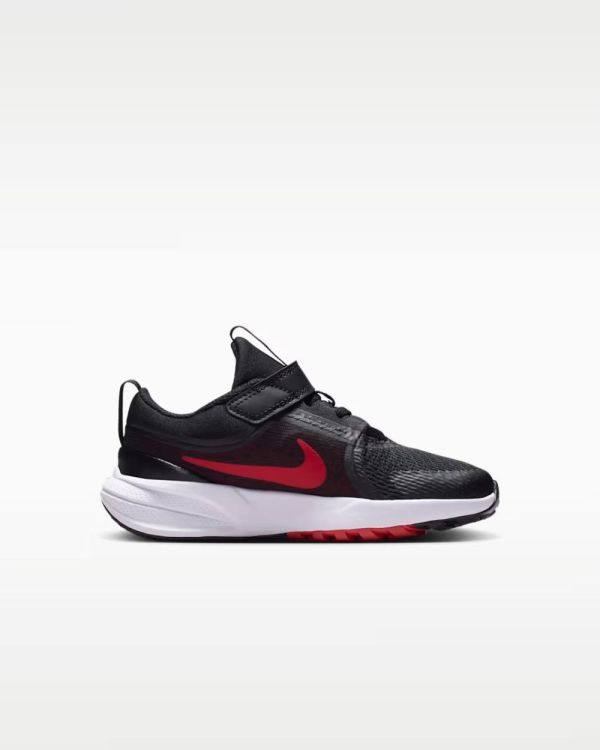 NIKE NIKE STAR RUNNER 5 PS BLACK/RED  (zwart) - De Peperstraat (Poperinge)