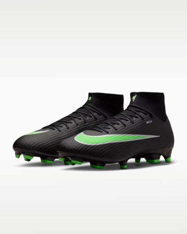 NIKE NIKE SUPERFLY 11 ACADEMY FG/MG GREEN BLACK  (zwart) - De Peperstraat (Poperinge)