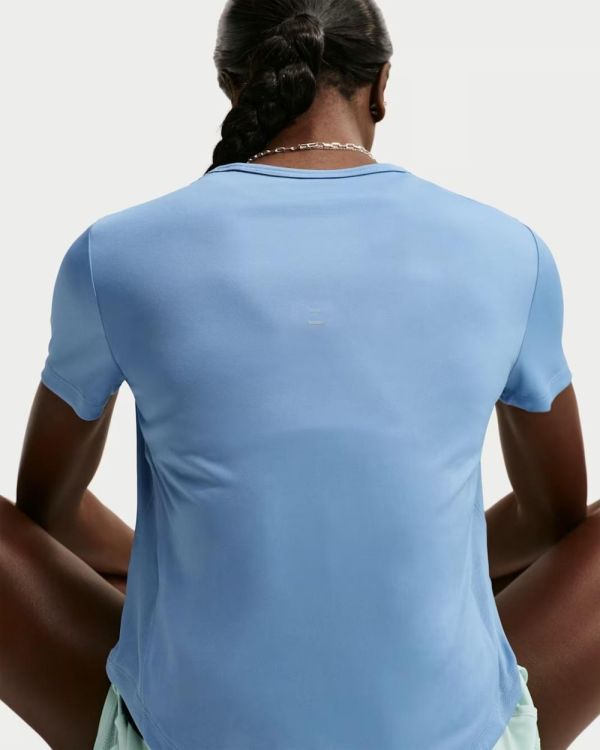 NIKE NIKE W NK TEMPO DF SS TOP  (blauw) - De Peperstraat (Poperinge)