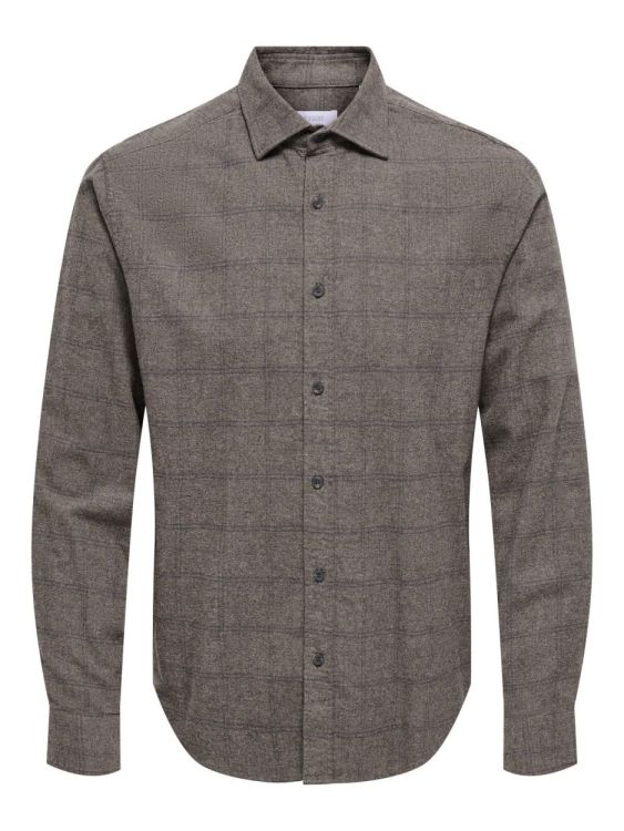 ONLY & SONS ONLY AND SONS HEMD  (bruin) - De Peperstraat (Poperinge)