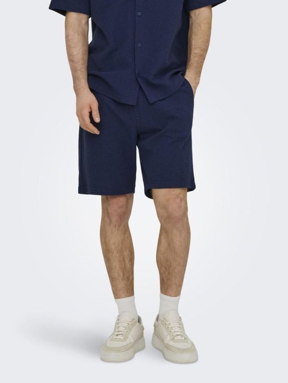 ONLY & SONS ONLY AND SONS SHORT  (donkerblauw) - De Peperstraat (Poperinge)