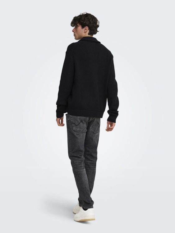 ONLY & SONS ONLY AND SONS TRUI  (zwart) - De Peperstraat (Poperinge)