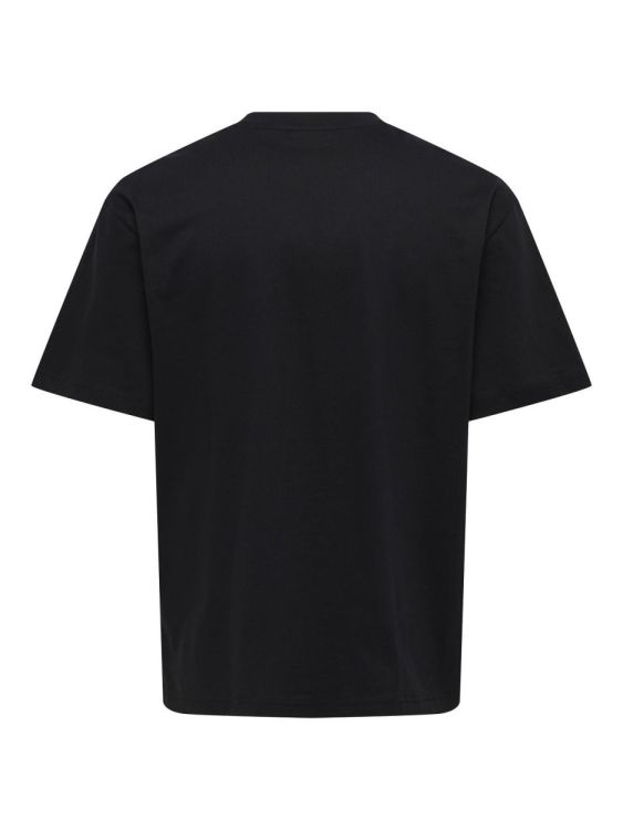 ONLY & SONS ONLY AND SONS TSHIRT  (zwart) - De Peperstraat (Poperinge)
