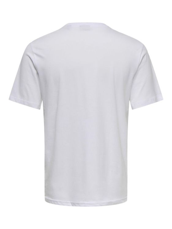 ONLY & SONS ONLY AND SONS TSHIRT  (wit) - De Peperstraat (Poperinge)