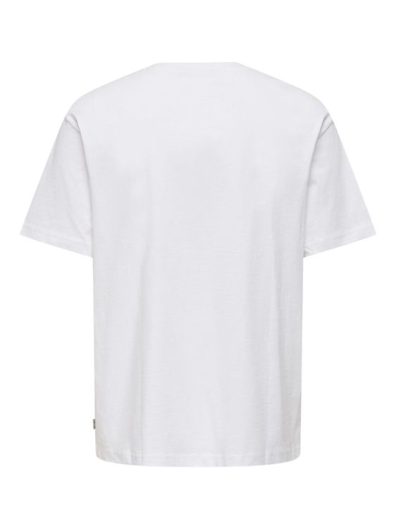 ONLY & SONS ONLY AND SONS TSHIRT  (wit) - De Peperstraat (Poperinge)