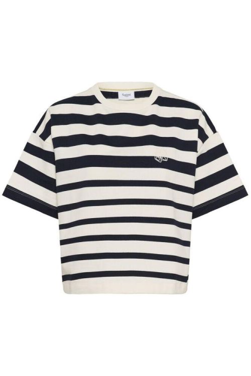 SAINT TROPEZ ST TROPEZ TSHIRT  (donkerblauw) - De Peperstraat (Poperinge)